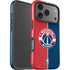 NBA Washington Wizards Canvas Split iPhone 17 Pro Max Impact Case