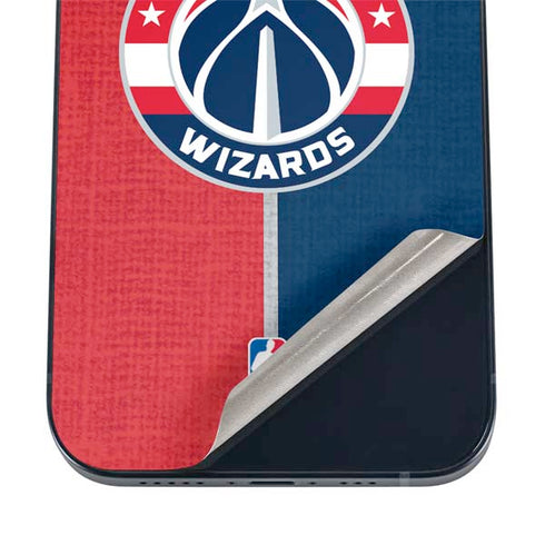 NBA Washington Wizards Canvas Split iPhone 17 Pro Skin