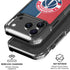 NBA Washington Wizards Canvas Split iPhone 18 Pro Clear Case