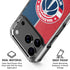 NBA Washington Wizards Canvas Split iPhone 18 Pro Clear Case