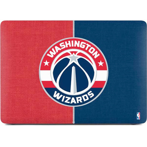 NBA Washington Wizards Canvas Split Apple MacBook Air Skin