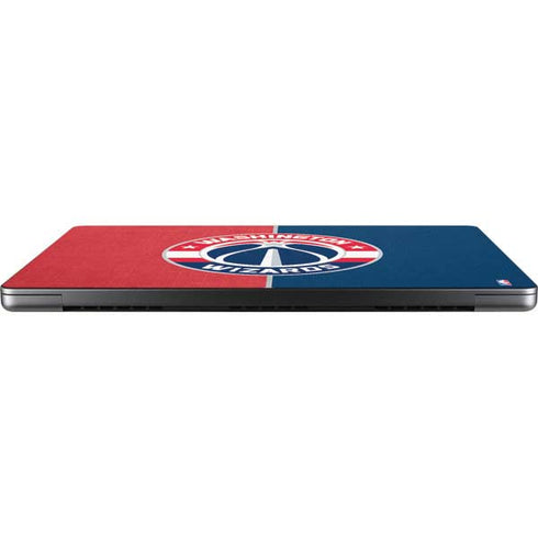 NBA Washington Wizards Canvas Split Apple MacBook Pro 14-inch Skin
