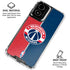 NBA Washington Wizards Canvas Split Moto G Power 5G (2024) Clear Case
