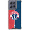 NBA Washington Wizards Canvas Split Moto G Power 5G (2025) Clear Case