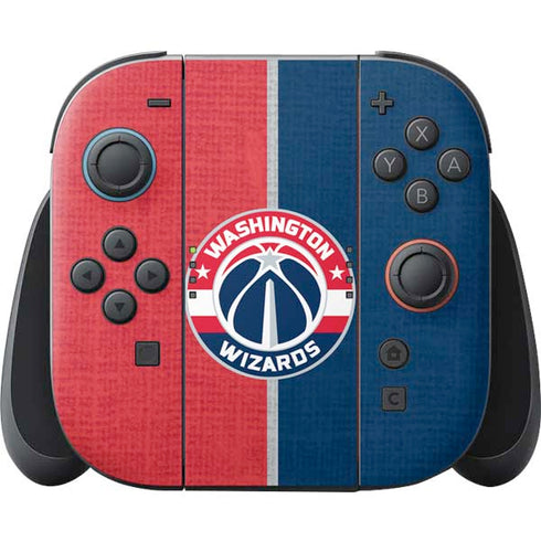 NBA Washington Wizards Canvas Split Nintendo Skins