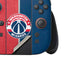 NBA Washington Wizards Canvas Split Nintendo Switch 2 (2025) Joy-Con Controller Skin