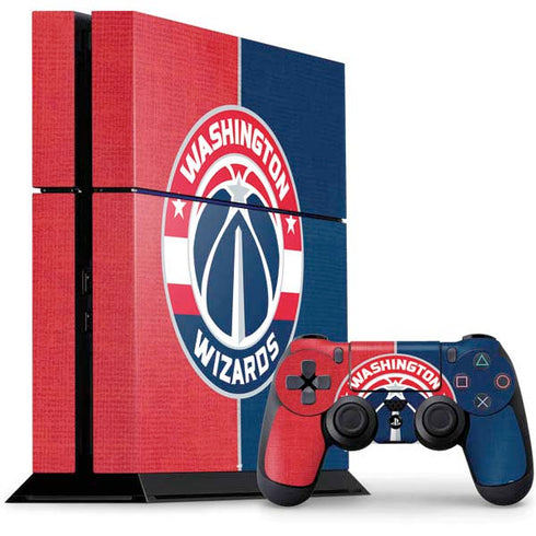 NBA Washington Wizards Canvas Split PlayStation PS4 Skins