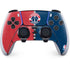 NBA Washington Wizards Canvas Split PS5 DualSense Edge Pro Controller Skin