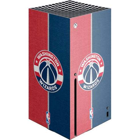 NBA Washington Wizards Canvas Split Xbox Series X Skins