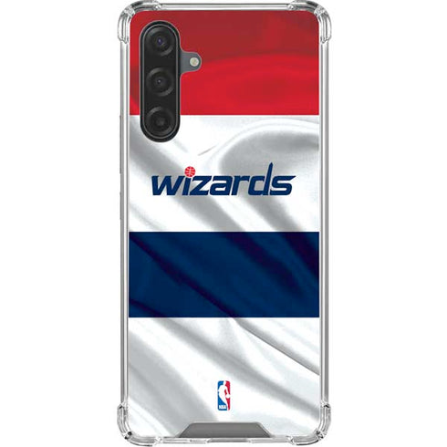 NBA Washington Wizards Home Jersey Galaxy A17 Clear Case