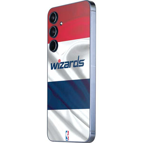 NBA Washington Wizards Home Jersey Galaxy A55 5G Skin