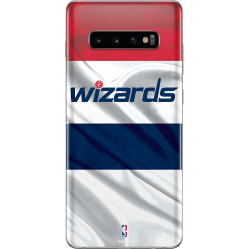 NBA Washington Wizards Home Jersey Galaxy S10 Plus Skin