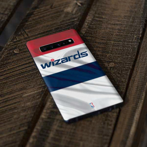 NBA Washington Wizards Home Jersey Galaxy S10 Skin
