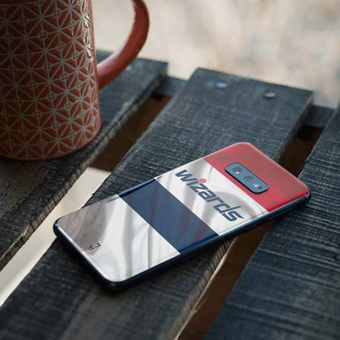 NBA Washington Wizards Home Jersey Galaxy S10e Skin