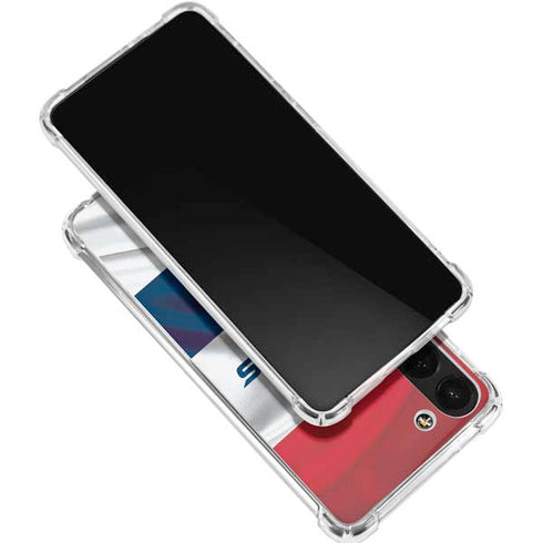 NBA Washington Wizards Home Jersey Galaxy S24 FE Clear Case