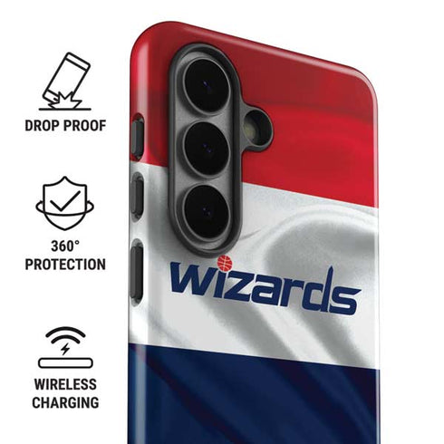 NBA Washington Wizards Home Jersey Galaxy S26 Plus Impact Case