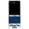 NBA Washington Wizards Home Jersey Galaxy Z Flip6 Clear Case