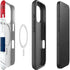 NBA Washington Wizards Home Jersey iPhone 16 Pro Magsafe Impact Case