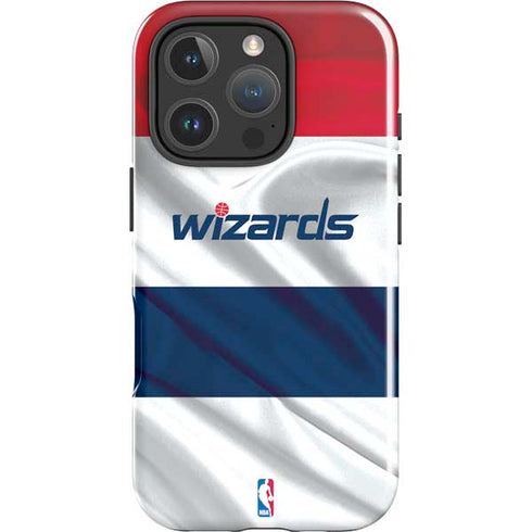 NBA Washington Wizards Home Jersey iPhone 16 Pro Max Impact Case