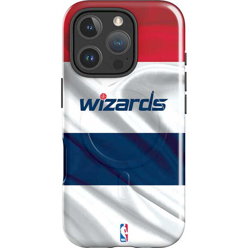 NBA Washington Wizards Home Jersey iPhone 16 Pro Max Magsafe Impact Case