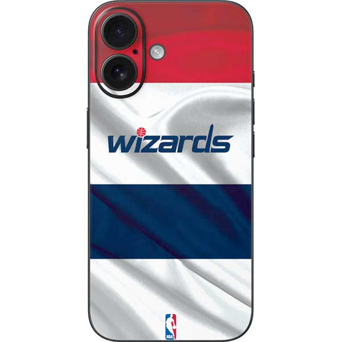 NBA Washington Wizards Home Jersey iPhone 16 Skin