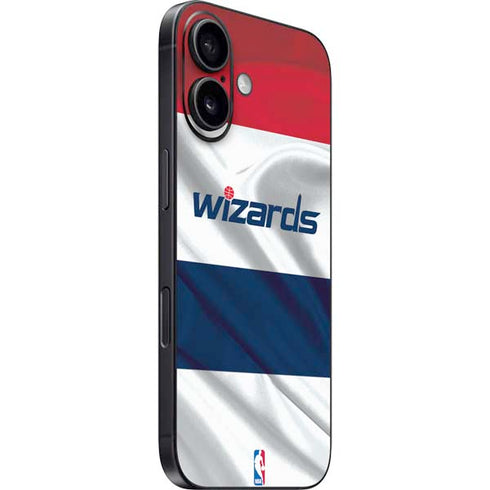 NBA Washington Wizards Home Jersey iPhone 16 Skin