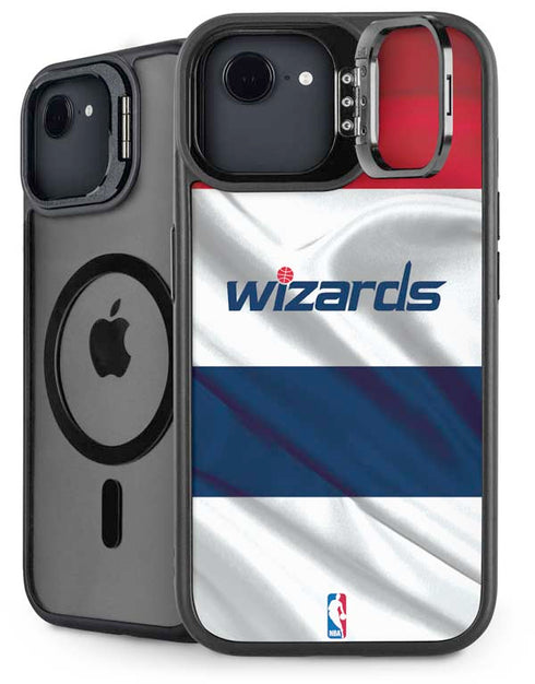NBA Washington Wizards Home Jersey iPhone 16e Kickstand Case