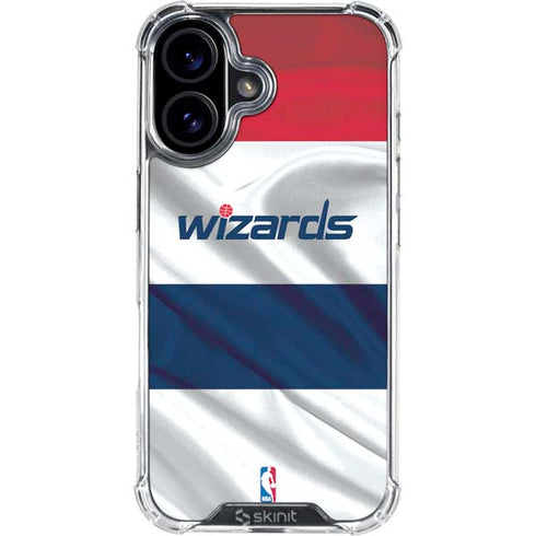 NBA Washington Wizards Home Jersey iPhone 17 Clear Case