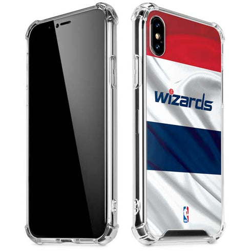 NBA Washington Wizards Home Jersey iPhone X/XS Clear Case