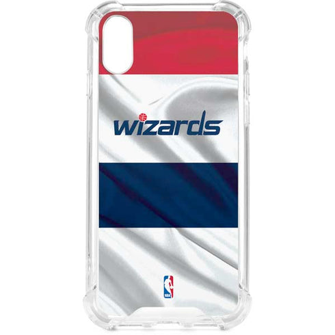NBA Washington Wizards Home Jersey iPhone XS Clear Case