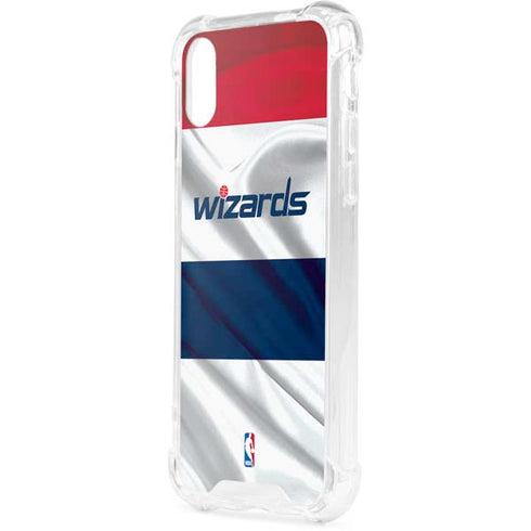 NBA Washington Wizards Home Jersey iPhone XS Clear Case
