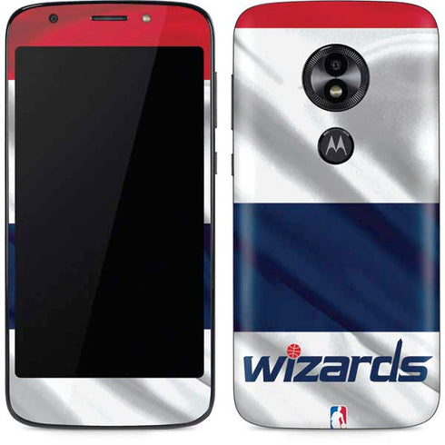 NBA Washington Wizards Home Jersey Moto E5 Play Skin