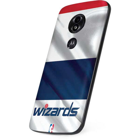 NBA Washington Wizards Home Jersey Moto E5 Play Skin