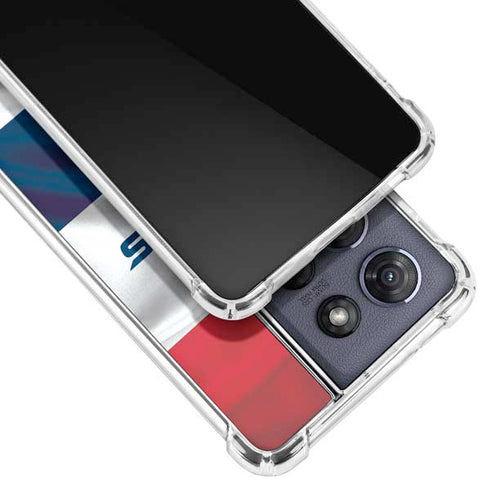 NBA Washington Wizards Home Jersey Moto G 5G (2025) Clear Case