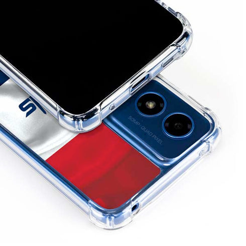 NBA Washington Wizards Home Jersey Moto G 5G (2024) Clear Case