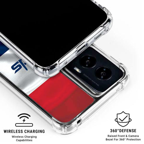 NBA Washington Wizards Home Jersey Moto G Power 5G (2024) Clear Case