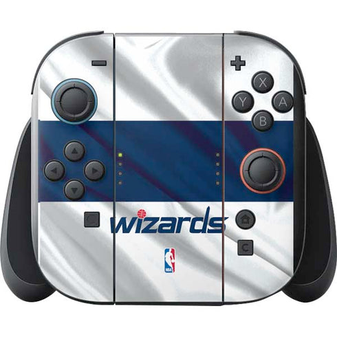 NBA Washington Wizards Home Jersey Nintendo Switch 2 (2025) with Joy-Con Skin