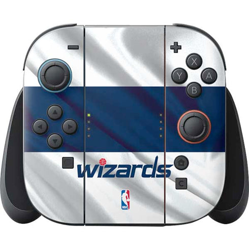 NBA Washington Wizards Home Jersey Nintendo Switch 2 (2025) Joy-Con Controller Skin
