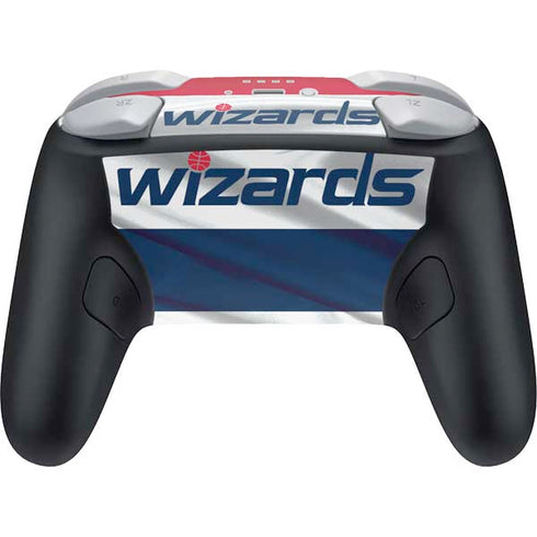 NBA Washington Wizards Home Jersey Nintendo Switch 2 (2025) Pro Controller Skin