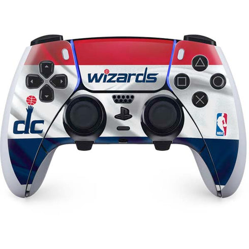 NBA Washington Wizards Home Jersey PS5 DualSense Edge Pro Controller Skin