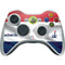 NBA Washington Wizards Home Jersey Xbox 360 Wireless Controller Skin