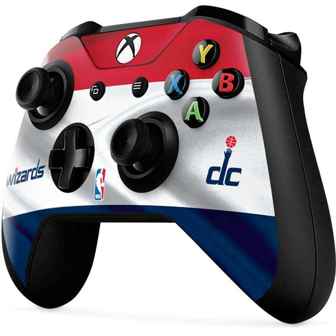 NBA Washington Wizards Home Jersey Xbox One X Controller Skin