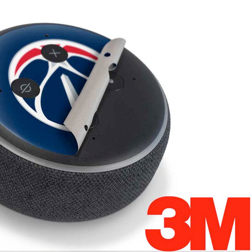NBA Washington Wizards Large Logo Amazon Echo Dot Skin