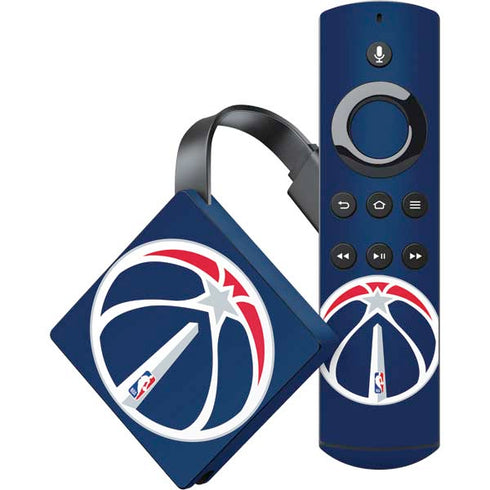 NBA Washington Wizards Large Logo Amazon Fire TV Skin