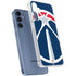 NBA Washington Wizards Large Logo Galaxy A35 5G Clear Case