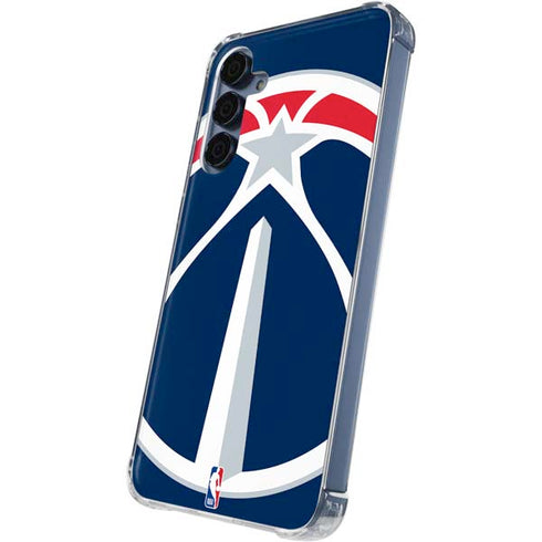 NBA Washington Wizards Large Logo Galaxy A55 5G Clear Case