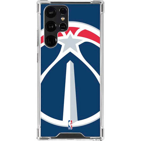 NBA Washington Wizards Large Logo Galaxy S23 Ultra Clear Case