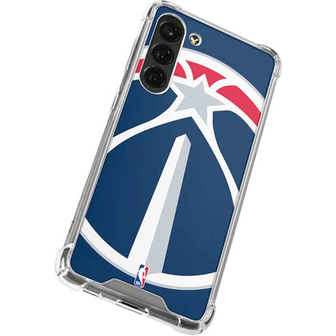 NBA Washington Wizards Large Logo Galaxy S24 FE Clear Case