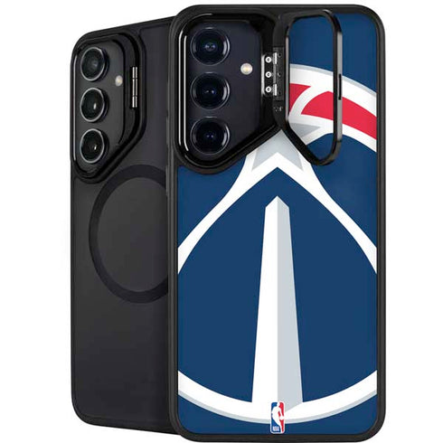 NBA Washington Wizards Large Logo Galaxy S25 Plus Kickstand Case