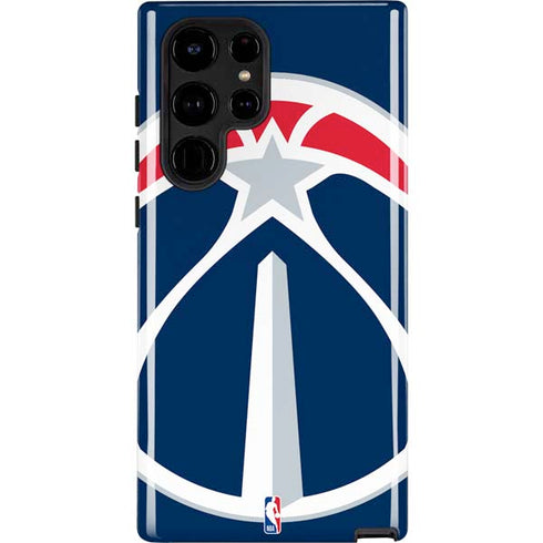 NBA Washington Wizards Large Logo Galaxy Cases